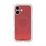 スリムプロテクションプレミアムケース with MagSafe［ Dot Gradation - Red ］
