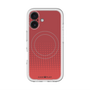 スリムプロテクションプレミアムケース with MagSafe［ Dot Gradation - Red ］