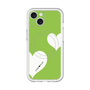 スリムプロテクションプレミアムケース with MagSafe［ Two Hearts - Green ］