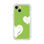 スリムプロテクションプレミアムケース with MagSafe［ Two Hearts - Green ］