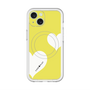 スリムプロテクションプレミアムケース with MagSafe［ Two Hearts - Yellow ］