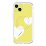 スリムプロテクションプレミアムケース with MagSafe［ Two Hearts - Yellow ］