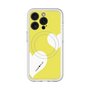 スリムプロテクションプレミアムケース with MagSafe［ Two Hearts - Yellow ］