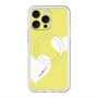 スリムプロテクションプレミアムケース with MagSafe［ Two Hearts - Yellow ］