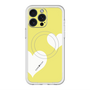 スリムプロテクションプレミアムケース with MagSafe［ Two Hearts - Yellow ］