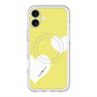 スリムプロテクションプレミアムケース with MagSafe［ Two Hearts - Yellow ］