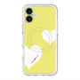 スリムプロテクションプレミアムケース with MagSafe［ Two Hearts - Yellow ］