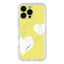 スリムプロテクションプレミアムケース with MagSafe［ Two Hearts - Yellow ］