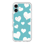 スリムプロテクションプレミアムケース with MagSafe［ Dot Hearts - Blue ］