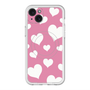 スリムプロテクションプレミアムケース with MagSafe［ Dot Hearts - Pink ］