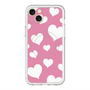 スリムプロテクションプレミアムケース with MagSafe［ Dot Hearts - Pink ］