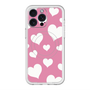 スリムプロテクションプレミアムケース with MagSafe［ Dot Hearts - Pink ］