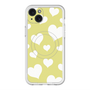 スリムプロテクションプレミアムケース with MagSafe［ Dot Hearts - Yellow ］