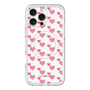 スリムプロテクションプレミアムケース with MagSafe［ Stripe Hearts - Pink ］
