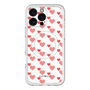 スリムプロテクションプレミアムケース with MagSafe［ Stripe Hearts - Red ］