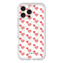 スリムプロテクションプレミアムケース with MagSafe［ Stripe Hearts - Red ］
