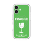 スリムプロテクションプレミアムケース with MagSafe［ FRAGILE - Green ］