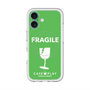 スリムプロテクションプレミアムケース with MagSafe［ FRAGILE - Green ］
