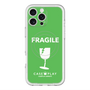 スリムプロテクションプレミアムケース with MagSafe［ FRAGILE - Green ］