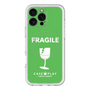 スリムプロテクションプレミアムケース with MagSafe［ FRAGILE - Green ］