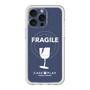 スリムプロテクションプレミアムケース with MagSafe［ FRAGILE - Navy ］