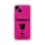 スリムプロテクションプレミアムケース with MagSafe［ FRAGILE - Pink ］