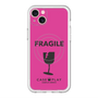 スリムプロテクションプレミアムケース with MagSafe［ FRAGILE - Pink ］