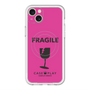 スリムプロテクションプレミアムケース with MagSafe［ FRAGILE - Pink ］