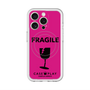 スリムプロテクションプレミアムケース with MagSafe［ FRAGILE - Pink ］