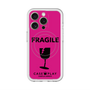 スリムプロテクションプレミアムケース with MagSafe［ FRAGILE - Pink ］
