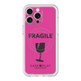 スリムプロテクションプレミアムケース with MagSafe［ FRAGILE - Pink ］