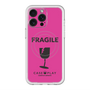 スリムプロテクションプレミアムケース with MagSafe［ FRAGILE - Pink ］