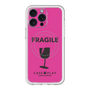 スリムプロテクションプレミアムケース with MagSafe［ FRAGILE - Pink ］