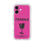 スリムプロテクションプレミアムケース with MagSafe［ FRAGILE - Pink ］