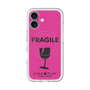スリムプロテクションプレミアムケース with MagSafe［ FRAGILE - Pink ］