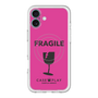 スリムプロテクションプレミアムケース with MagSafe［ FRAGILE - Pink ］