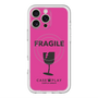 スリムプロテクションプレミアムケース with MagSafe［ FRAGILE - Pink ］