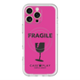 スリムプロテクションプレミアムケース with MagSafe［ FRAGILE - Pink ］