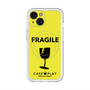 スリムプロテクションプレミアムケース with MagSafe［ FRAGILE - Yellow ］