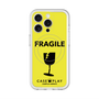 スリムプロテクションプレミアムケース with MagSafe［ FRAGILE - Yellow ］