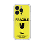 スリムプロテクションプレミアムケース with MagSafe［ FRAGILE - Yellow ］