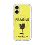 スリムプロテクションプレミアムケース with MagSafe［ FRAGILE - Yellow ］