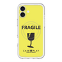 スリムプロテクションプレミアムケース with MagSafe［ FRAGILE - Yellow ］