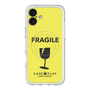 スリムプロテクションプレミアムケース with MagSafe［ FRAGILE - Yellow ］