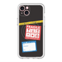 スリムプロテクションプレミアムケース with MagSafe［ FRAGILE Stickers - Black ］
