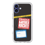 スリムプロテクションプレミアムケース with MagSafe［ FRAGILE Stickers - Black ］