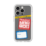 スリムプロテクションプレミアムケース with MagSafe［ FRAGILE Stickers - Gray ］