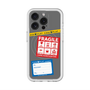 スリムプロテクションプレミアムケース with MagSafe［ FRAGILE Stickers - Gray ］