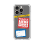 スリムプロテクションプレミアムケース with MagSafe［ FRAGILE Stickers - Gray ］