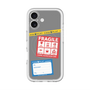スリムプロテクションプレミアムケース with MagSafe［ FRAGILE Stickers - Gray ］